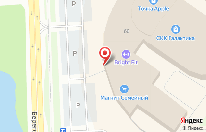 Скалодром X-Fit на карте