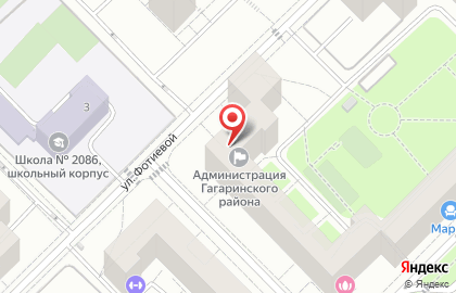 Муниципалитет внутригородского муниципального образования Гагаринское на карте