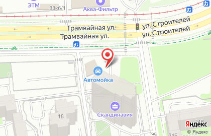 Автомойка в Перми на карте