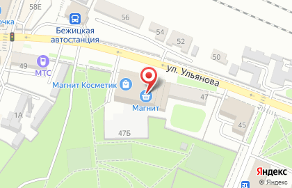 Атлетика на улице Ульянова на карте