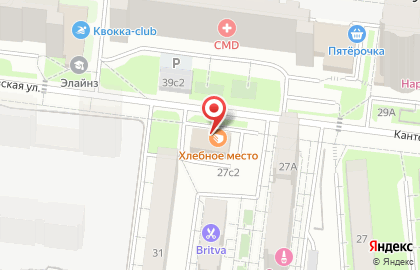 Магазин разливного пива Ещё парочку на Кантемировской улице на карте