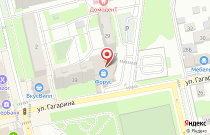 Студия потолков Потолки Толком на улице Гагарина на карте
