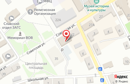 Салон связи МегаФон на Советской улице на карте