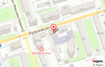 Остров знаний на Тульской улице на карте