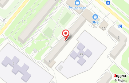 Супермаркет цифровой техники и бытовой электроники DNS на улице Владимира Ленина на карте