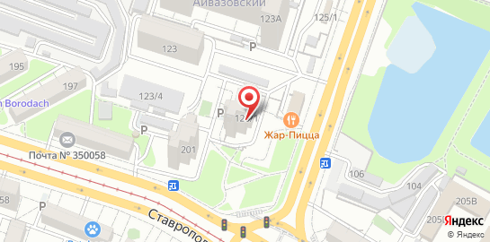 Стоматологическая клиника Стамус на Старокубанской улице на карте