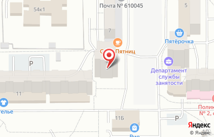 Торгово-монтажная компания СтройУют в Кирове на карте