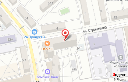 Оценочная группа Альфа в Центральном районе на карте