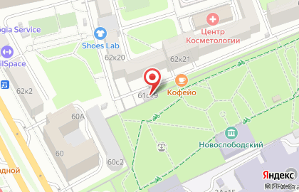 Арт-лайн на Белорусской на карте