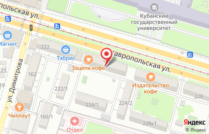 МИСТЕР ОПТИКОВ на Ставропольской улице на карте