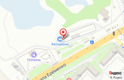 Авторынок Краснооктябрьская ярмарка на карте