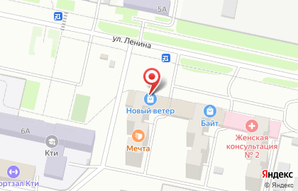 Агентство недвижимости Ковчег на улице Ленина на карте