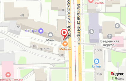 Бизнес-Консалт на Московском проспекте на карте