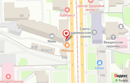 Сфера в Санкт-Петербурге на карте