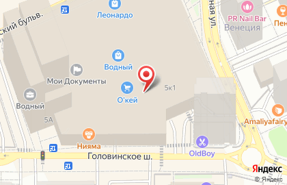 Магазин одежды FunDay на Головинском шоссе на карте