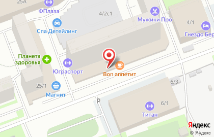 Магазин спецодежды Военторг на Пролетарском проспекте на карте