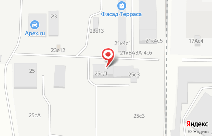 Арендная компания спецтехники ЭлитСпецАвто‑М на Производственной улице на карте