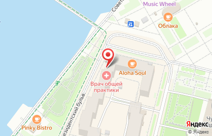 Больница Первая Чебоксарская городская больница им. П.Н. Осипова в Чебоксарах на карте