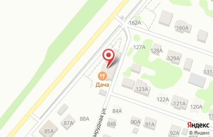 Ресторан Дача на Изумрудной улице на карте