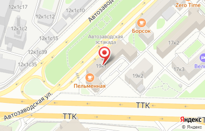 Типография А-цифра на карте