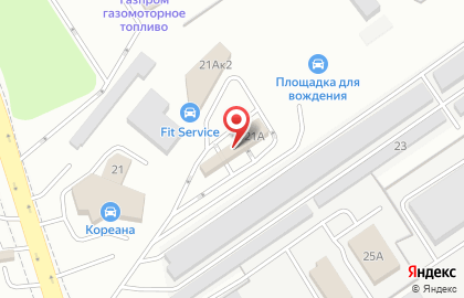 Автосервис FIT SERVICE на Зерновой улице на карте