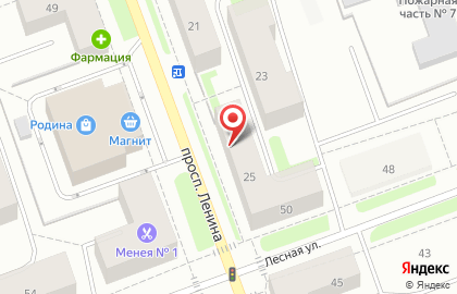 Ломбард Интер-Ломбард на проспекте Ленина в Северодвинске на карте