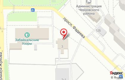 Прокуратура Черновского района на карте