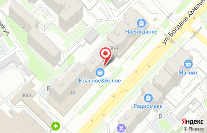 Коммерческий банк Локо-банк на улице Богдана Хмельницкого на карте