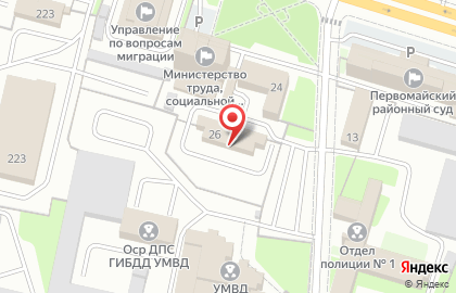 Пензенское областное отделение Ростехинвентаризация-Федеральное БТИ в Пензе на карте