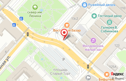 ОАО Банкомат, Среднерусский банк Сбербанка России на улице Ленина на карте