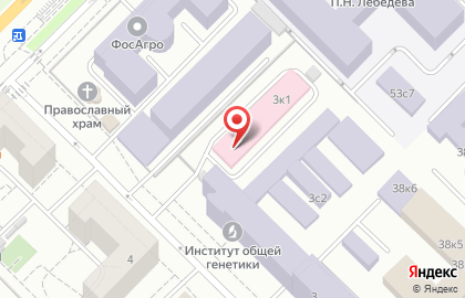 Компания Витацел в Гагаринском районе на карте