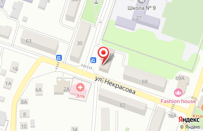 Хлебная лавка на Ульяновской улице на карте