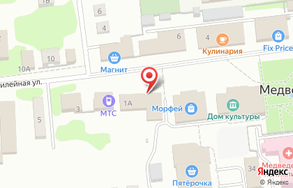 Производственная компания Медведевский хлеб на карте