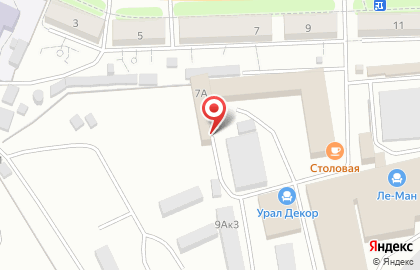 Салон мебели в Оренбурге на карте