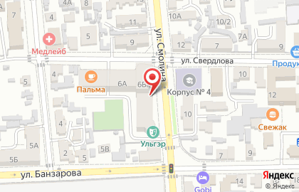 Проектная компания Антарктида на улице Свердлова на карте