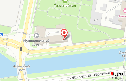 Муниципальное образование г. Колпино в Колпинском районе на карте