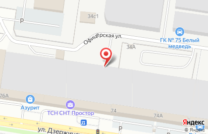 Автосервис Автоград в Автозаводском районе на карте