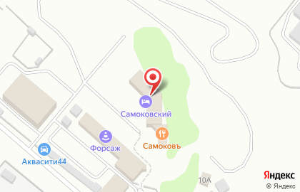 Автошкола Форсаж в Костроме на карте