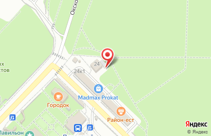 Якорь на Окском проезде на карте