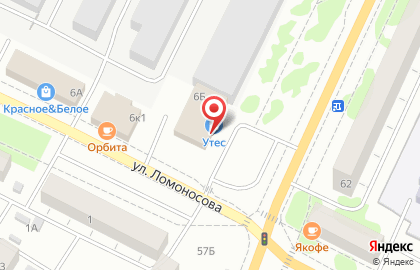 Торгово-сервисная компания Протектор57 на улице Ломоносова на карте