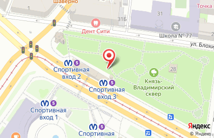 Кафе-пекарня Тили-тесто на проспекте Добролюбова на карте