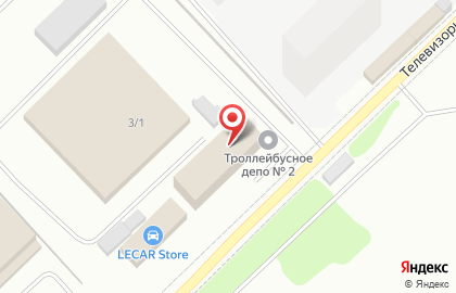 СТК-Поликарбонат в Телевизорном переулке на карте