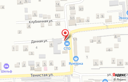 СТО "Октан", Автосервис (Краснодар) на карте