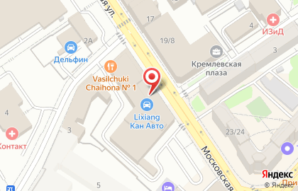 Многолестниц на карте