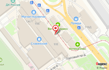 Эльга в Ленинском районе на карте