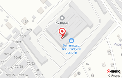 Бельведер на Добросельской улице на карте