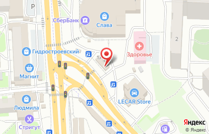 Микрокредитная компания РосДеньги в Пензе на карте