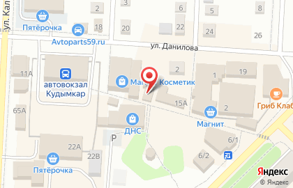МегаФон в Перми на карте