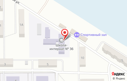 Специальная (коррекционная) общеобразовательная школа-интернат №36 г. Белово на карте