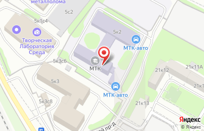 Московский технологический колледж в Москве на карте